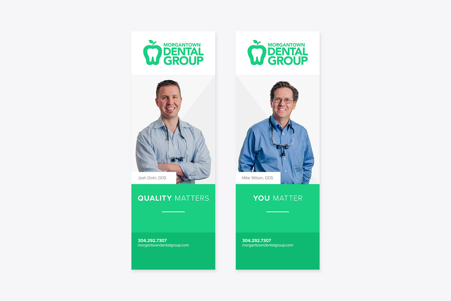 Morgantown Dental Group Banners